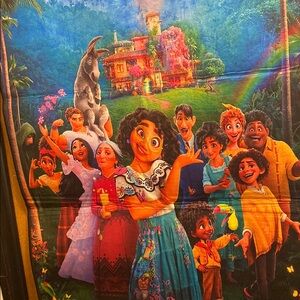 Colorful Encanto Movie carpet